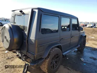 2018 Mercedes-Benz G-Class AMG G 63 with VIN WDCYC7DH3JX295584, listed as a Copart auction lot 82331254 with 46,921 mi miles and Salvage Title. Bid and sale history available at carsss.com. Image 3.
