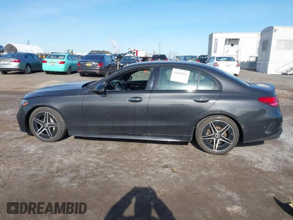 2022 Mercedes-Benz C 300 with VIN W1KAF4HB8NR015290, listed as a IAAI auction lot 41462156 with 16,094 mi miles and . Bid and sale history available at DreamBid. Image 14.