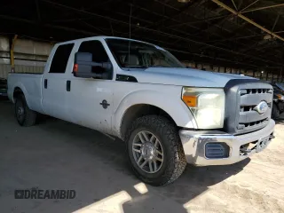 2011 Ford F-250 XL with VIN 1FT7W2AT8BEC35849, listed as a Copart auction lot 52497815 with 210,924 mi miles and Salvage title. Bid and sale history available at DreamBid. Image 4.