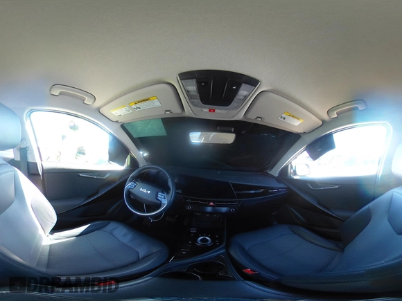 2023 Kia Niro Wind with VIN KNDCR3L19P5038753, listed as a IAAI auction lot 41750599 with 59,182 mi miles. Bid and sale history available at carsss.com. Image 21.