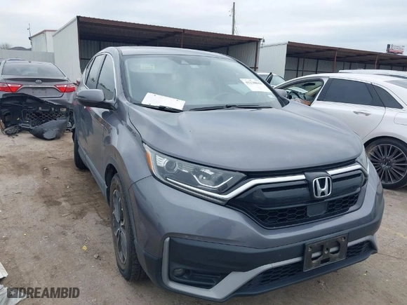 2020 Honda CR-V EX with VIN 5J6RW1H57LL004801, listed as a IAAI auction lot 41238043 with 70,997 mi miles. Bid and sale history available at carsss.com. Image 1.