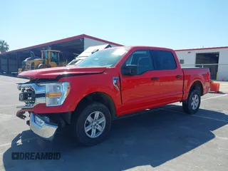 2021 Ford F-150 XL with VIN 1FTFW1E56MKD86209, listed as a IAAI auction lot 42700594 with 120,972 mi miles and . Bid and sale history available at DreamBid. Image 2.