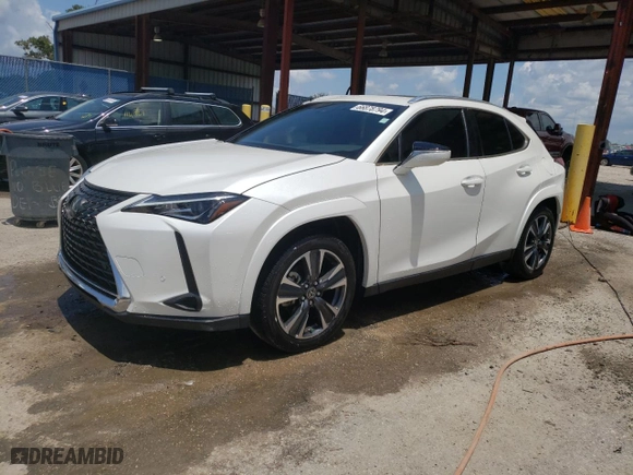 2022 Lexus UX with VIN JTHP3JBH3N2050660, listed as a Copart auction lot 66878794 with 19,102 mi miles and Non Repairable. Bid and sale history available at carsss.com. Image 1.
