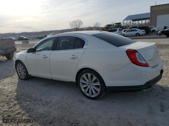 2013 Lincoln MKS EcoBoost with VIN 1LNHL9FT5DG610582, listed as a Copart auction lot 47366435 with 145,038 mi miles and Salvage Title. Bid and sale history available at carsss.com. Image 2.