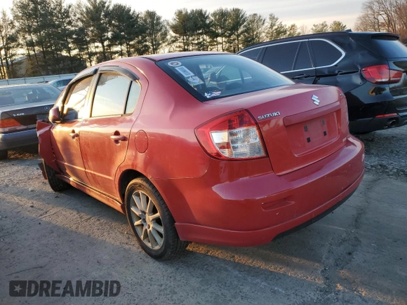 2009 Suzuki SX4 Touring Pkg 2 with VIN JS2YC417096200065, listed as a Copart auction lot 86225264 with 0 mi miles and Salvage Title. Bid and sale history available at carsss.com. Image 2.