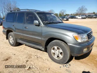 1998 Toyota Land Cruiser with VIN JT3HT05J3W0009199, listed as a Copart auction lot 42576635 with 140,920 mi miles and Clean Title. Bid and sale history available at carsss.com. Image 4.