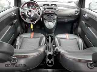 2015 FIAT 500e with VIN 3C3CFFGE6FT638320, listed as a Copart auction lot 66402495 with 74,257 mi miles and Clean title. Bid and sale history available at DreamBid. Image 8.