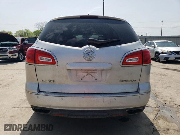 2015 Buick Enclave Leather with VIN 5GAKRBKD4FJ372469, listed as a Copart auction lot 50914215 with 157,811 mi miles and Salvage Title. Bid and sale history available at carsss.com. Image 6.
