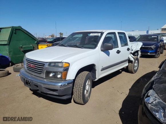 2006 GMC Canyon SLT with VIN 1GTDT136268114882, listed as a Copart auction lot 86330744 with 185,399 mi miles and Non Repairable. Bid and sale history available at carsss.com. Image 1.