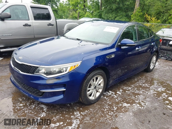 2018 Kia Optima LX with VIN 5XXGT4L34JG189030, listed as a IAAI auction lot 42367968 with 64,531 mi miles and . Bid and sale history available at DreamBid. Image 17.