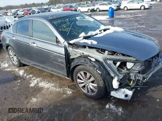 2011 Honda Accord EX with VIN 1HGCP2F76BA089628, listed as a IAAI auction lot 41413364 with 165,884 mi miles and . Bid and sale history available at DreamBid. Image 1.