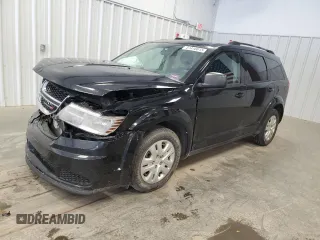 2017 Dodge Journey SE with VIN 3C4PDCAB4HT704902, listed as a Copart auction lot 51410815 with 153,976 mi miles and Salvage Title. Bid and sale history available at DreamBid. Image 1.