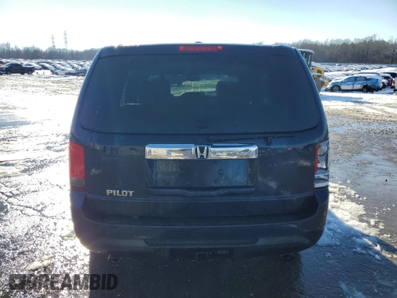 2012 Honda Pilot EX-L with VIN 5FNYF3H5XCB039719, listed as a Copart auction lot 87688785 with 237,769 mi miles and Salvage Title. Bid and sale history available at DreamBid. Image 6.