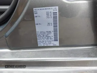 2025 Nissan Altima SV with VIN 1N4BL4DW7SN351134, listed as a IAAI auction lot 42057387 with 7,768 mi miles and . Bid and sale history available at DreamBid. Image 9.