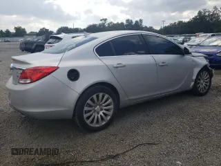 2011 Buick Regal CXL Turbo TO1 with VIN W04GV5EV9B1097451, listed as a Copart auction lot 72307114 with 117,911 mi miles and Salvage Title. Bid and sale history available at carsss.com. Image 3.