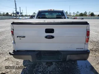 2013 Ford F-150 XL with VIN 1FTMF1CM7DKF24521, listed as a Copart auction lot 53161425 with 128,518 mi miles and Salvage Title. Bid and sale history available at carsss.com. Image 6.