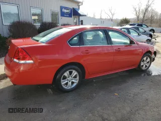 2012 Chevrolet Impala LS Fleet with VIN 2G1WF5E31C1155327, listed as a Copart auction lot 46858885 with 84,617 mi miles and Salvage title. Bid and sale history available at DreamBid. Image 3.