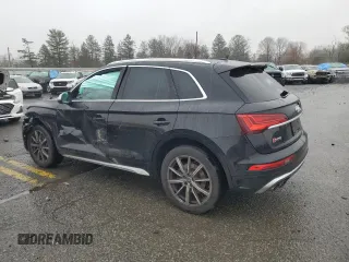 2022 Audi SQ5 Premium Plus with VIN WA1B4AFY6N2137062, listed as a Copart auction lot 85131704 with 42,098 mi miles and Salvage Title. Bid and sale history available at carsss.com. Image 2.