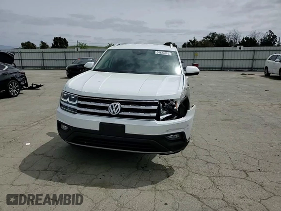 2019 Volkswagen Atlas SE with VIN 1V2WR2CA1KC603605, listed as a Copart auction lot 54623385 with 72,366 mi miles and Salvage title. Bid and sale history available at DreamBid. Image 13.