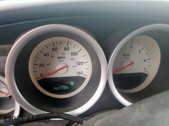2007 Dodge Magnum SXT with VIN 2D8GZ47V47H771646, listed as a Copart auction lot 52030975 with 150,498 mi miles and Salvage Title. Bid and sale history available at DreamBid. Image 9.