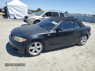 2008 BMW 1 Series 128i with VIN WBAUL73558VE88787, listed as a Copart auction lot 64285035 with 267,985 mi miles and Clean title. Bid and sale history available at DreamBid. Image 1.