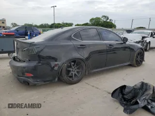2007 Lexus IS 350 with VIN JTHBE262275015464, listed as a Copart auction lot 55032655 with 157,648 mi miles and Salvage Title. Bid and sale history available at DreamBid. Image 3.