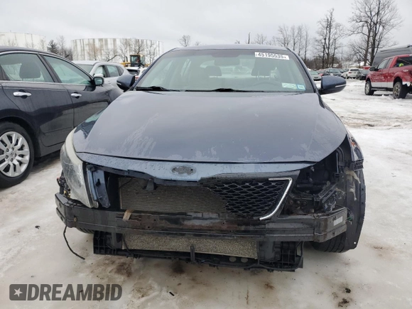 2015 Kia Optima LX with VIN 5XXGM4A76FG450748, listed as a Copart auction lot 45195535 with 235,270 mi miles and Salvage Title. Bid and sale history available at carsss.com. Image 5.