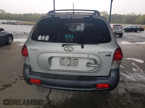 2005 Hyundai Santa Fe GLS with VIN KM8SC13E55U944711, listed as a Copart auction lot 47518465 with 174,792 mi miles and Salvage Title. Bid and sale history available at carsss.com. Image 6.
