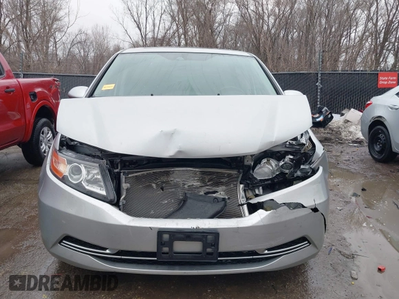2015 Honda Odyssey EX-L with VIN 5FNRL5H63FB049952, listed as a IAAI auction lot 41467506 with 84,173 mi miles and . Bid and sale history available at carsss.com. Image 12.