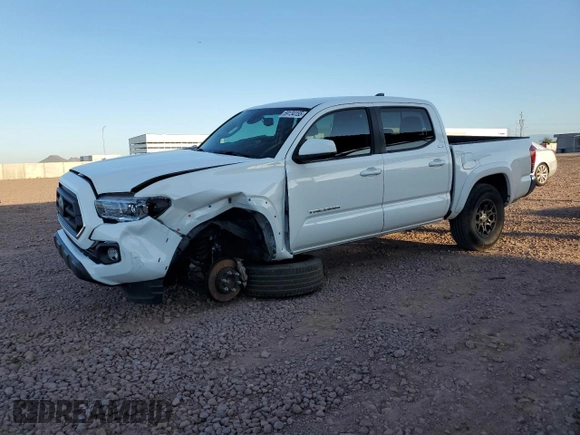 2020 Toyota Tacoma SR5 z VIN 3TMAZ5CN2LM115831, wystawiony jako Copart lot #59134155 z przebiegiem 116 532 mil mil oraz Szkoda całkowita • Salvage title. Historia ofert i sprzedaży dostępna na DreamBid. Obrazek 1.