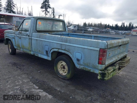 1985 Ford F-150 with VIN 1FTCF15Y1FPA04347, listed as a IAAI auction lot 41767150 with 39,229 mi miles. Bid and sale history available at carsss.com. Image 3.