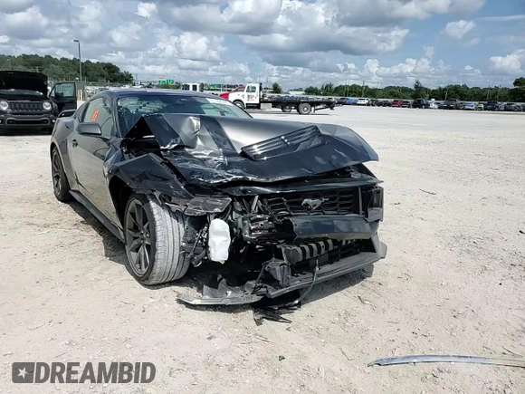 2024 Ford Mustang Dark Horse with VIN 1FA6P8R0XR5501426, listed as a Copart auction lot 71788544 with 0 mi miles and Salvage Title. Bid and sale history available at carsss.com. Image 11.