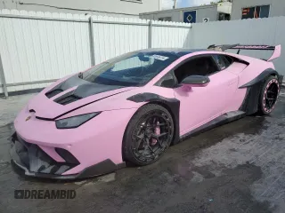 2017 Lamborghini Huracan z VIN ZHWUC2ZF2HLA07967, wystawiony jako Copart lot #81616774 z przebiegiem 23 521 mil mil oraz Szkody całkowita. Historia ofert i sprzedaży dostępna na DreamBid. Obrazek 1.