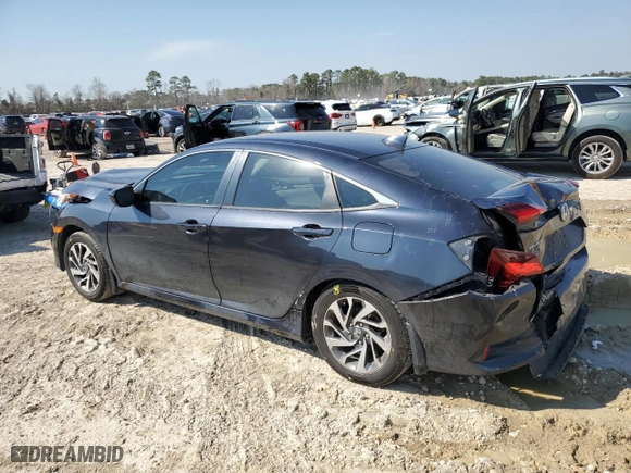 2018 Honda Civic Sedan EX with VIN 2HGFC2F75JH582810, listed as a Copart auction lot 47402215 with 82,167 mi miles and Salvage Title. Bid and sale history available at carsss.com. Image 2.