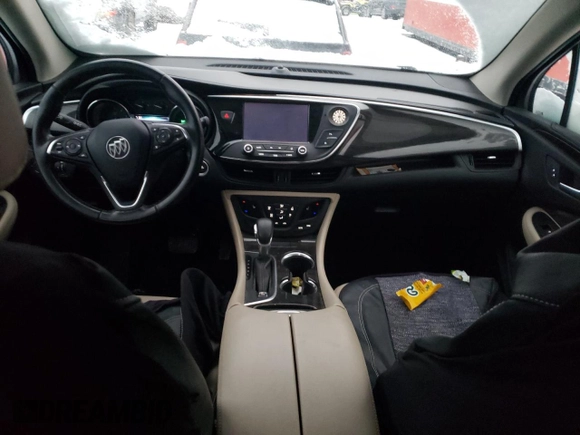2019 Buick Envision Essence with VIN LRBFX1SA7KD025571, listed as a Copart auction lot 48222975 with 56,328 mi miles and Salvage Title. Bid and sale history available at DreamBid. Image 8.