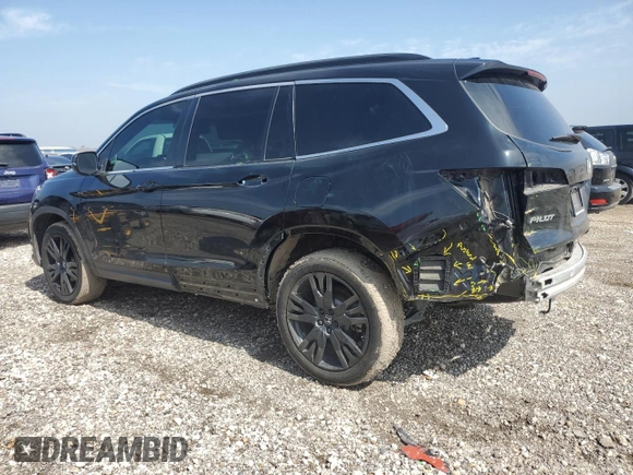 2022 Honda Pilot Special Edition with VIN 5FNYF5H27NB038161, listed as a Copart auction lot 46130565 with 62,413 mi miles and Salvage Title. Bid and sale history available at DreamBid. Image 2.