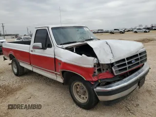 1995 Ford F-150 with VIN 1FTEF15N8SLA95486, listed as a Copart auction lot 45359135 with 27,944 mi miles and Salvage Title. Bid and sale history available at carsss.com. Image 4.