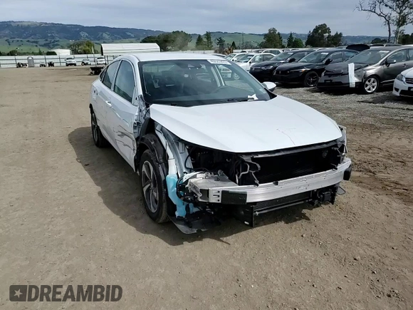 2020 Honda Insight EX with VIN 19XZE4F54LE000758, listed as a Copart auction lot 49923805 with 76,483 mi miles and Salvage Title. Bid and sale history available at carsss.com. Image 10.