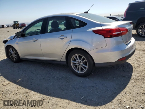 2018 Ford Focus SE with VIN 1FADP3F25JL324753, listed as a Copart auction lot 58624995 with 129,127 mi miles and Salvage title. Bid and sale history available at DreamBid. Image 2.