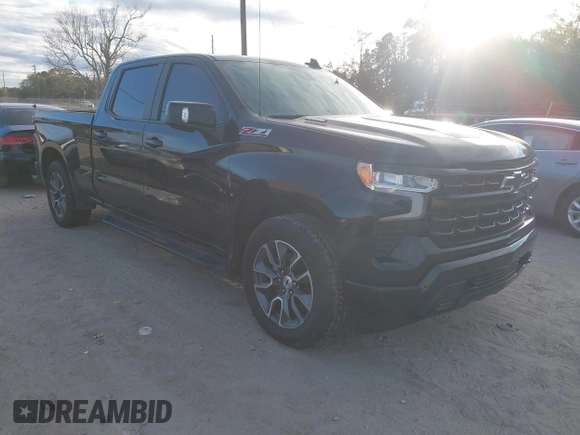 2023 Chevrolet Silverado 1500 RST with VIN 3GCUDEE89PG330999, listed as a IAAI auction lot 41365388 with 1 mi miles. Bid and sale history available at carsss.com. Image 1.