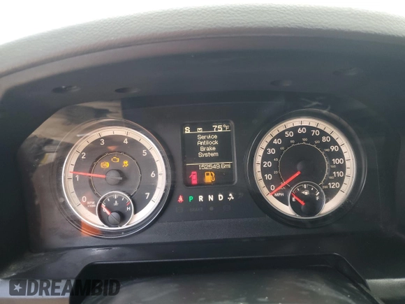 2017 Ram 2500 Tradesman with VIN 3C6UR5CJ1HG748327, listed as a Copart auction lot 60210935 with 152,549 mi miles and Salvage title. Bid and sale history available at DreamBid. Image 9.