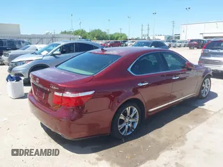 2007 Lexus LS 460 z VIN JTHBL46F575043120, wystawiony jako IAAI lot #41963290 z przebiegiem Nie podano mil oraz . Historia ofert i sprzedaży dostępna na DreamBid. Obrazek 4.