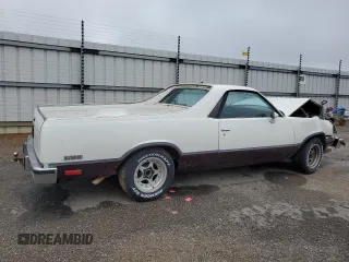1984 Chevrolet El Camino z VIN 1GCCW80HXER207627, wystawiony jako Copart lot #77284194 z przebiegiem 90 554 mil mil oraz Szkoda całkowita • Salvage title. Historia ofert i sprzedaży dostępna na DreamBid. Obrazek 3.
