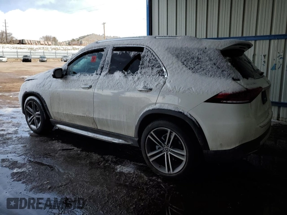 2021 Mercedes-Benz GLE 350 with VIN 4JGFB4KB1MA474612, listed as a Copart auction lot 49530735 with 77,575 mi miles and Salvage title. Bid and sale history available at DreamBid. Image 2.