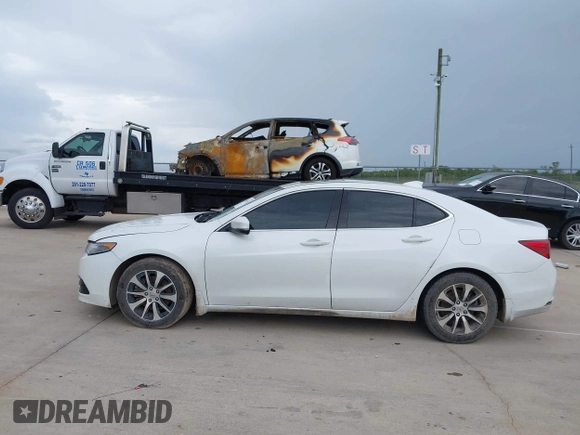 2017 Acura TLX Technology with VIN 19UUB1F57HA002596, listed as a IAAI auction lot 42561618 with 186,010 mi miles and . Bid and sale history available at DreamBid. Image 14.