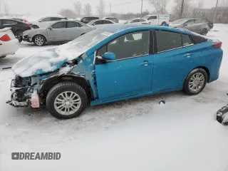 2022 Toyota Prius LE с VIN JTDKAMFPXN3201668, выставлен на аукционе Copart как лот 42558185 с пробегом 20 139 миль миль и Списание • Salvage title. История ставок и продаж доступна на DreamBid. Изображение 1.
