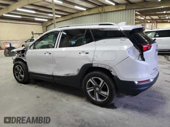 2019 GMC Terrain SLT with VIN 3GKALPEVXKL236500, listed as a Copart auction lot 44189285 with 98,361 mi miles and Salvage Title. Bid and sale history available at carsss.com. Image 2.