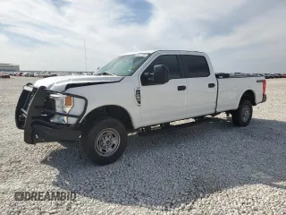 2021 Ford F-250 XL z VIN 1FT7W2B61MEC19665, wystawiony jako Copart lot #48877305 z przebiegiem 82 425 mil mil oraz Szkoda całkowita • Salvage title. Historia ofert i sprzedaży dostępna na DreamBid. Obrazek 1.