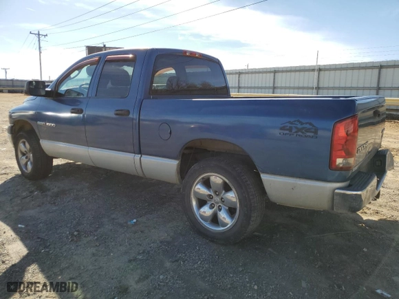 2003 Dodge Ram 1500 ST with VIN 1D7HU18N83S113240, listed as a Copart auction lot 43480925 with 151,528 mi miles and Salvage Title. Bid and sale history available at carsss.com. Image 2.