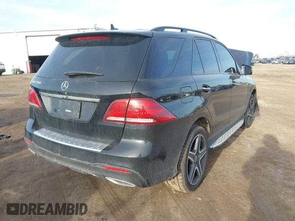 2018 Mercedes-Benz GLE 350 with VIN 4JGDA5JB2JB175606, listed as a IAAI auction lot 41769554 with 63,081 mi miles and . Bid and sale history available at DreamBid. Image 4.